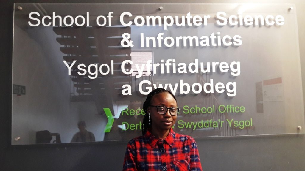 Abiola Ilupeju resuming for MSc Information Security and Privacy at Cardiff University